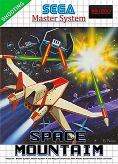 Cover Space Mountain for Master System II